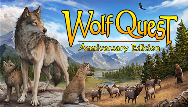 آموزش آنلاین بازی کردن WolfQuest Anniversary Edition